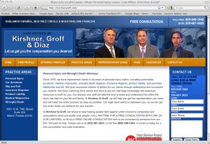 Poller & Jordan website development